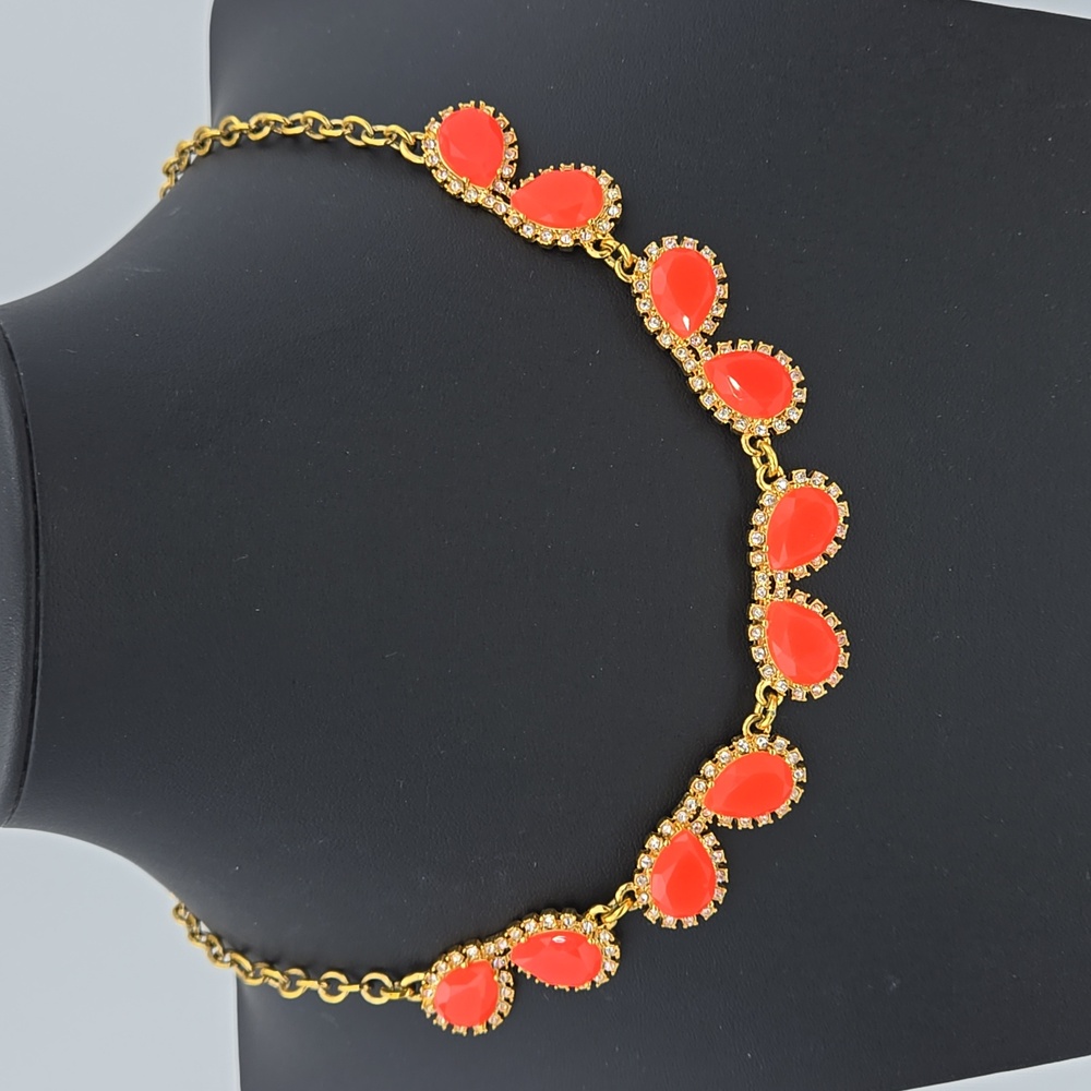 Kate Spade Neon Orange Necklace